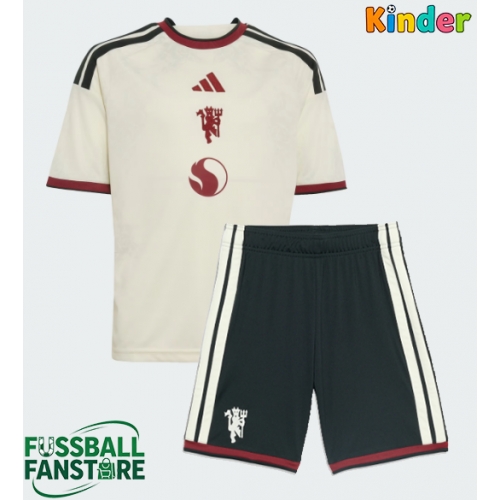 Manchester United Matheus Cunha #10 Replik 3rd trikot Kinder 2026-27 Kurzarm (+ Kurze Hosen)